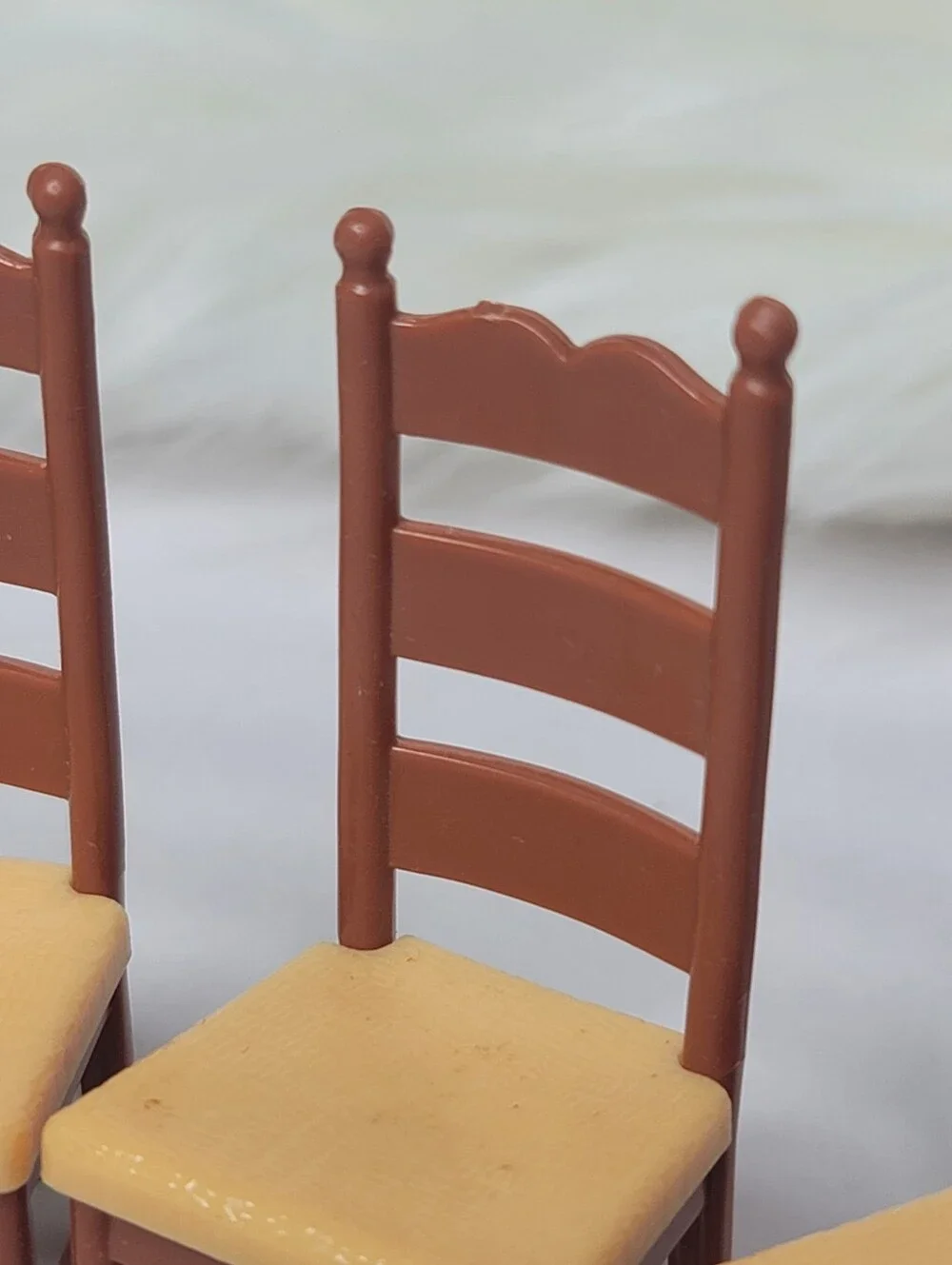 Vintage 1978 Fisher-Price My Dollhouse Dining Chairs Set Of 4